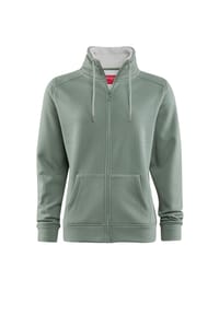 STOOKER® - JANE MIT STEHKRAGEN Damen Sweatjacke - black
