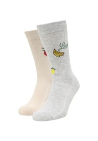 Levi's® - Socken, 2er-Pack, für Herren - 001 WHITE COMBO
