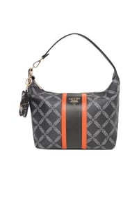 19V69 ITALIA Marca - Hobo-Bag, Reißverschluss, für Damen - BLACK
