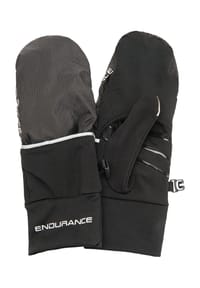 ENDURANCE - Fäustlinge Silverton mit winddichtem Funktionsmaterial - 1001 Black