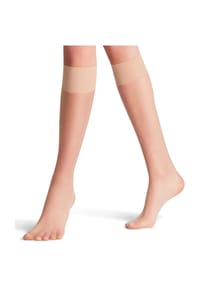 FALKE - Shelina Feinkniestrümpfe, 12 DEN, ultra-transparent, für Damen - 4169 PUDER