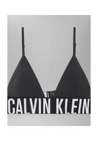 Calvin Klein - TRIANGLE TOP, UB1  BLACK, XS - TNC  RED ALERT