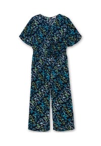 sheego - Overall - tiefblau-bedruckt
