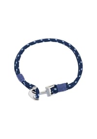 TOM TAILOR MEN - Herren Armband, Edelstahl - BLAU