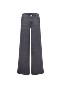 zero - Modern fit Jeans mit weitem Bein Witney - Dark Grey Denim