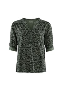 STOOKER® - MARIE  PRINT Damen Shirt 3/4-Arm - blue abstract aop