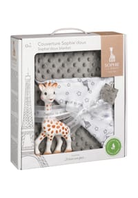 SOPHIE LA GIRAFE® - Geschenk-Set "Geburt" Il était une fois... - GRAU