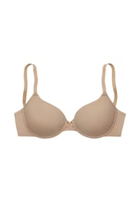 LASCANA - Perfect Basics T-Shirt-BH, nahtlos, atmungsaktiv, für Damen - 727 CREAM