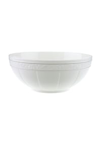 Villeroy & Boch Schüssel Gray Pearl 24,2 cm weiß - GRAY PEARL - weiß