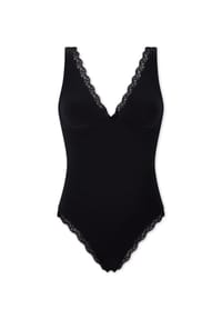 SCHIESSER - Body Unique Cotton - schwarz