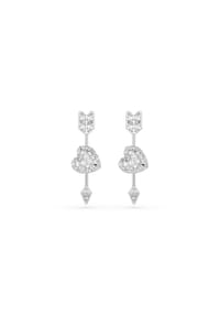 SWAROVSKI - Damen Ohrhänger - SILBER
