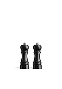 Amefa 2-tlg. Salz-/Pfeffermühle Set - Modern Wood - schwarz