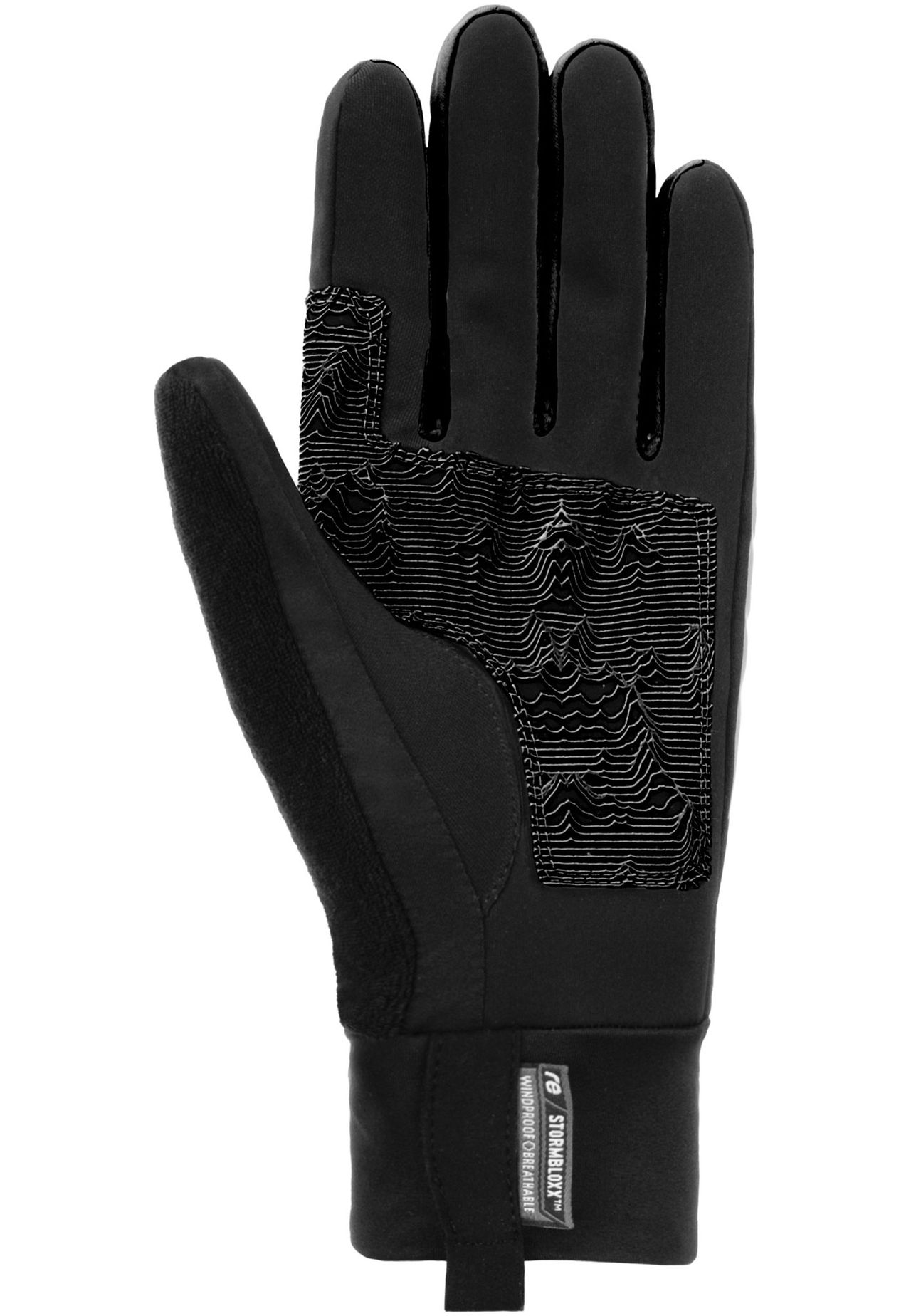 Reusch Fingerhandschuhe Arien Storm, Schwarz, 7