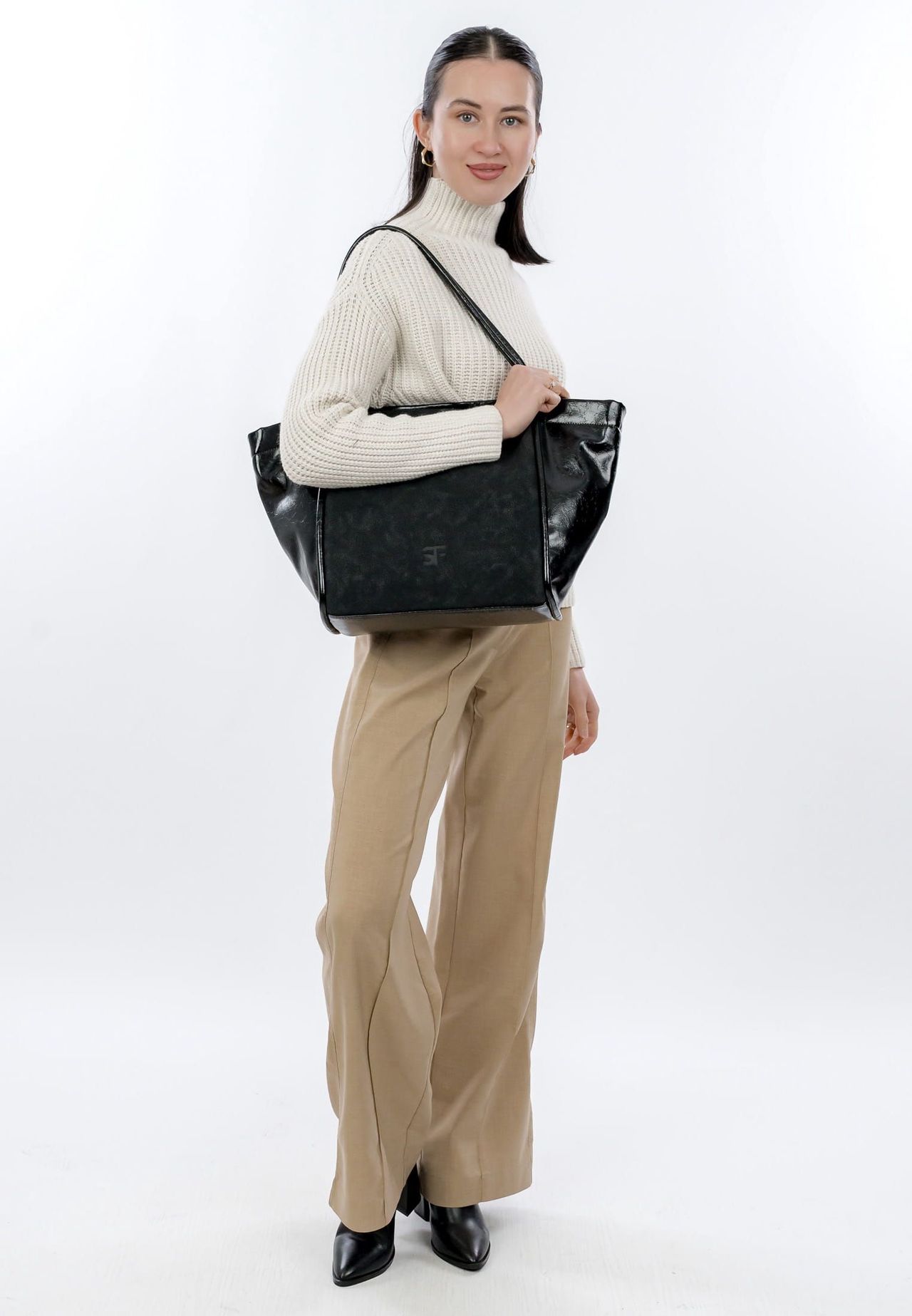Suri Frey Shopper, AnhäNger, ReißVerschluss, FüR Damen, Schwarz, 99