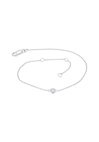 ONE ELEMENT Symbols of Strength - 0,13 ct Diamant Brillant Armband Rundankerkette - silber