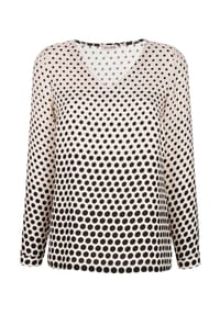 Alba Moda - Bluse in leicht taillierter Passform - ecru