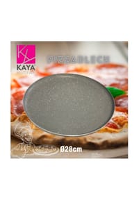 COFI - Pizzablech – Perfekt für knusprige Pizzen ø28 cm - Grau 28 cm