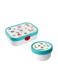 MEPAL Obst- und Bentobox Animal Friends Campus 300 & 750 ml bunt - CAMPUS - bunt