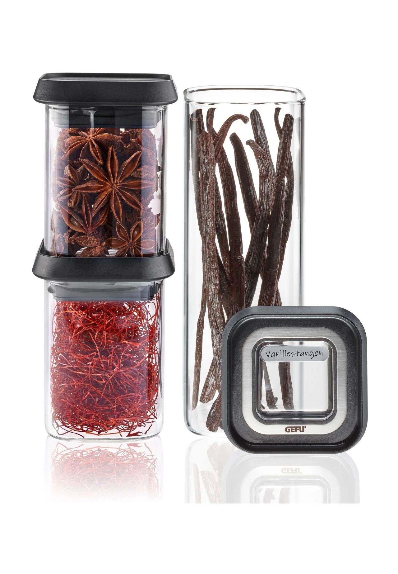 Gefu® Vorratsdosen-Set, Transparent