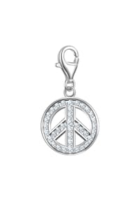 Rafaela Donata - Damen Charm aus 925/- Sterling Silber in Silber mit Zirkonia - silber