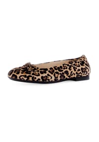 Gabor® - Ballerinas, Veloursleder, Zierschleife, für Damen - NATUR