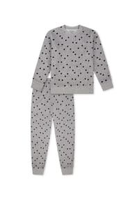 SCHIESSER - Schlafanzug Nightwear - 202 GRAU-MEL.
