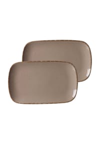 Ritzenhoff & Breker Platten Casa 33 x 20 cm 2er Set - CASA - beige