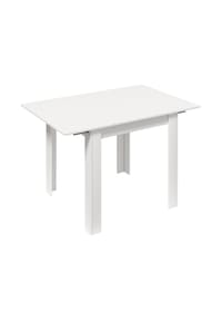 VCM. - VCM Esstisch ausziehbar, Holz Küchentisch 80-120 cm, kompakter Speisetisch für Küche & Essbereich, Tisch Pesoli - Anthrazit / Honig-Eiche
