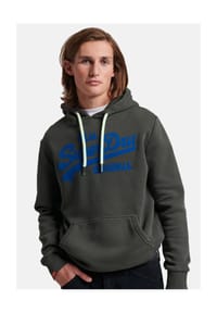 Superdry. - Hoodie Kapuzensweatshirt - dunkelgrau