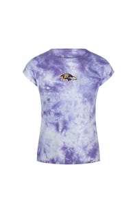 RE:COVERED - T-Shirt NFL Ravens im zeitlosen Design - Purple Tie-Dye