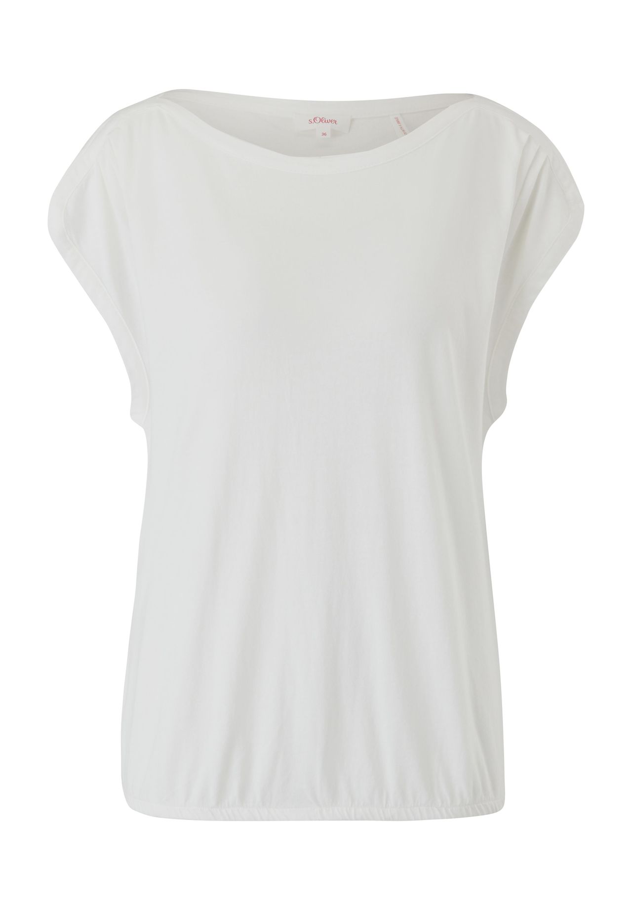 s.Oliver T-Shirt, U-Boot-Ausschnitt, für Damen | GALERIA