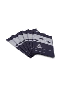 ROSS® 6 X Geschirrtuch im Set Maritim - Maritim - Strandidylle