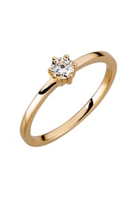 Orolino - Ring 750/- Gold 1 Brillant 0,25ct. - gelb