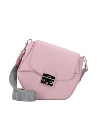 FURLA Metropolis - Metropolis Umhängetasche Leder 18 cm - alba-light silver