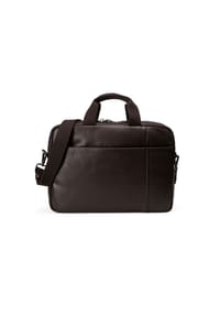 camel active - Pine Pine Aktentasche Leder 40 cm Laptopfach - black
