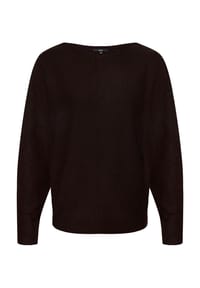 zero - Pullover, Fledermausärmel, für Damen - 7711 DARK BROWN M