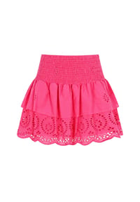 freshlions - Minirock Samantha im Stufen-Design - beige