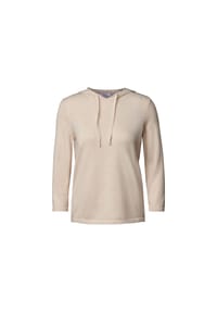 CECIL - Pullover, 3/4-Arm, für Damen - 16504 PEARL BEIGE