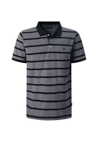 pierre cardin - Polo-Shirt im Streifen-Design - 5230 ARCTIC