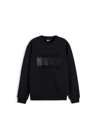TOMMY Jeans - Sweatshirt, Rippbündchen, für Damen - BDS  BLACK