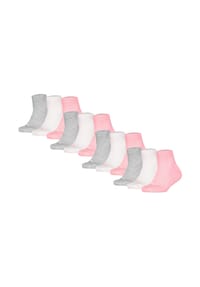 PUMA® - Kinder Quarter Socken, 12er Pack - Plain Quarter 12P, Logos, einfarbig - Denim Blau