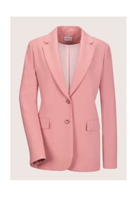 MADELEINE - Einreihiger Blazer mit Stretchanteil - blassrosa