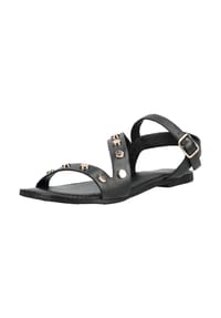 GIOSEPPO® - Leder Sandalen - Schwarz/Gold