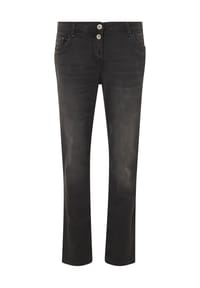 CECIL - Jeanshose, Regular-Fit, Used-Look, für Damen - 10658 AUTHENTIC B
