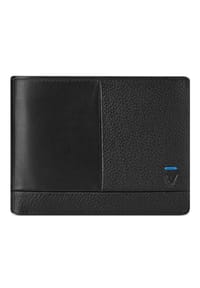 RONCATO Trial DLX - Trial DLX Geldbörse RFID Schutz Leder 9.5 cm - navy