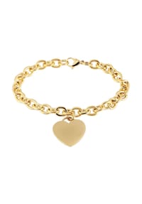Adelia's Heart Collection - Armband – Herz aus Edelstahl 22 cm - gold