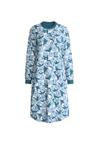 CALIDA - Nachthemd Midnight Flowers, Baumwolle, für Damen - 520 DARK PETROL