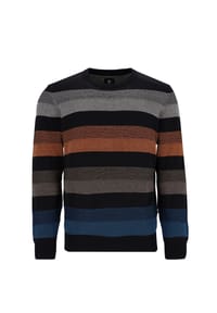 hajo - Pullover Strickpullover R-Neck - schwarz