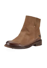 Felmini - Veloursleder Stiefelette GREDO - Mittelbraun