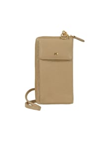 BRAUN BÜFFEL ASTI - Langbörse, Handyfach, RFID-Schutz, für Damen - CARAMEL